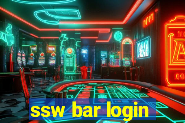 ssw bar login